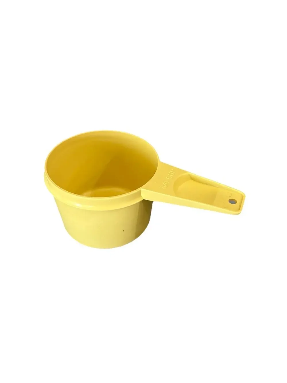 Vintage Tupperware #762 3/4 Cup Measuring Cup Harvest Yellow USA Replacement